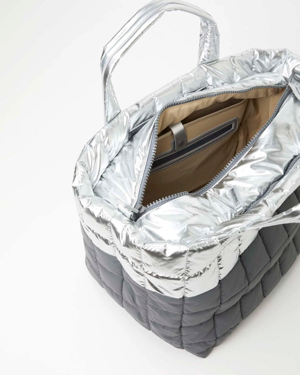 Porter Weekender Silver Grey by VEE COLLECTIVE