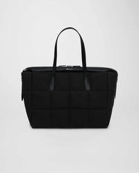 Tela Tote Large Black Canvas