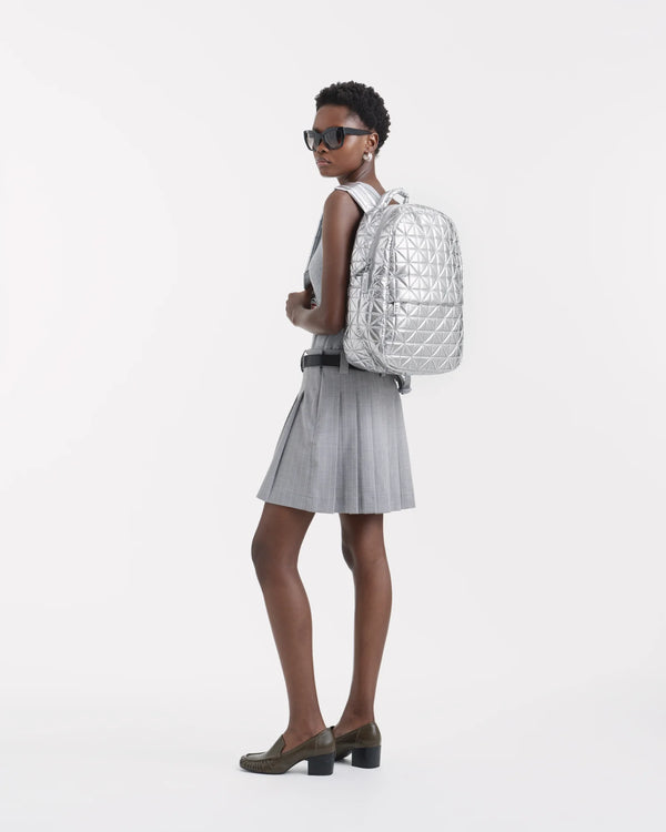 Vee Backpack Chrome Metallic