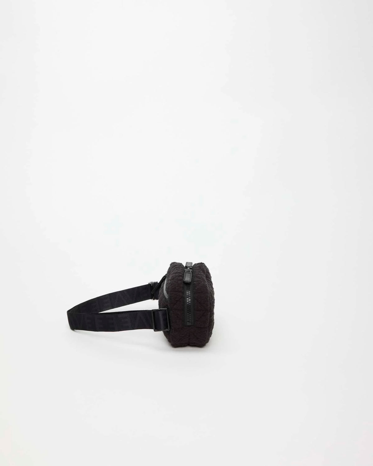 Vee Belt Bag Black Sherpa by VEE COLLECTIVE