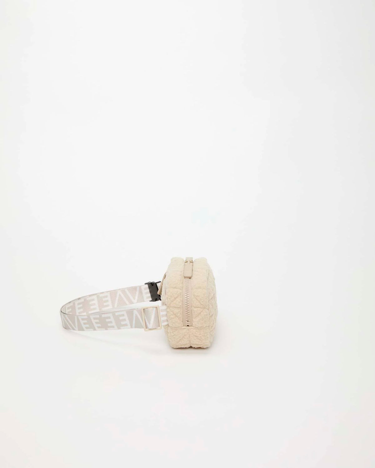 Vee Belt Bag Cream Sherpa by VEE COLLECTIVE