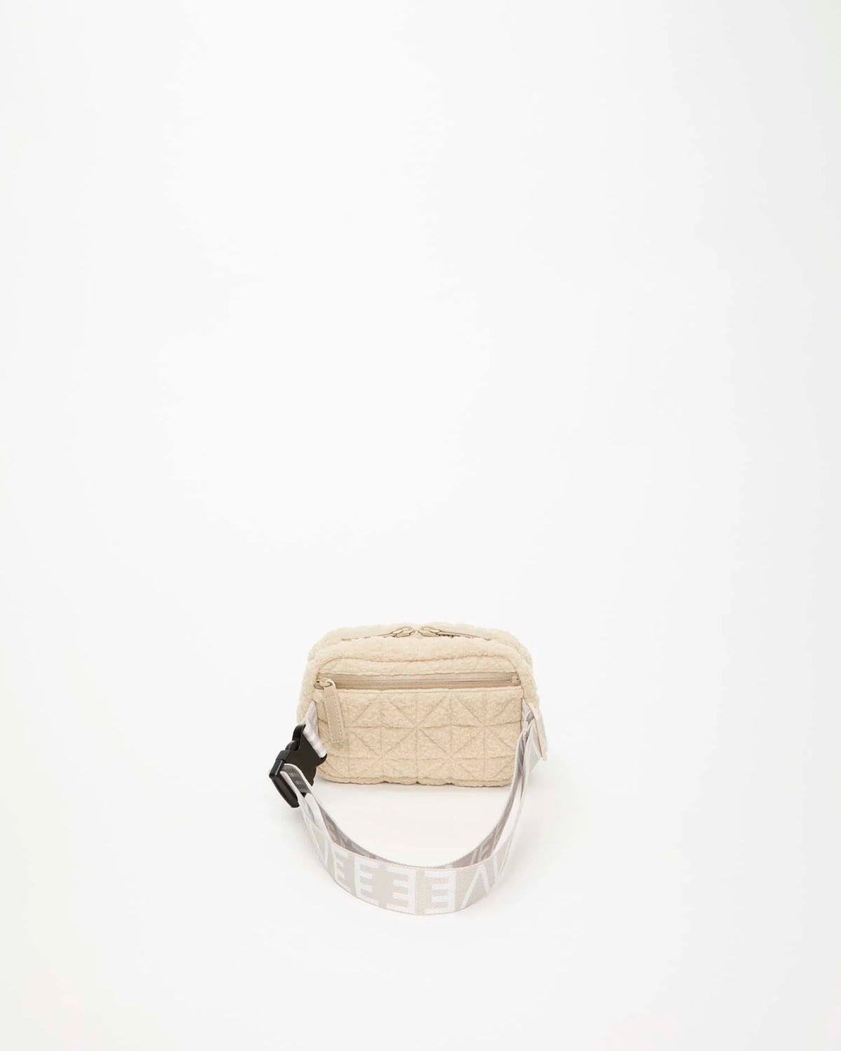 Vee Belt Bag Cream Sherpa by VEE COLLECTIVE