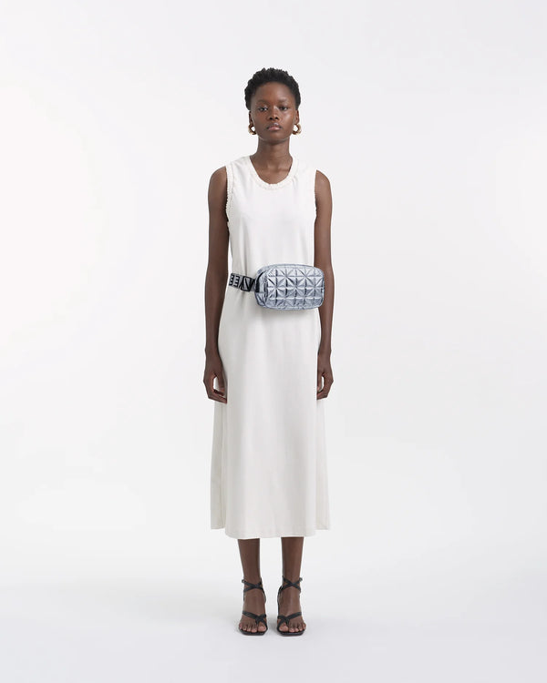 Vee Belt Bag Icy Silver