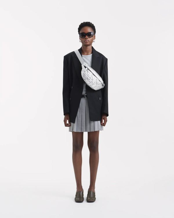 Vee Fanny Pack Chrome Metallic