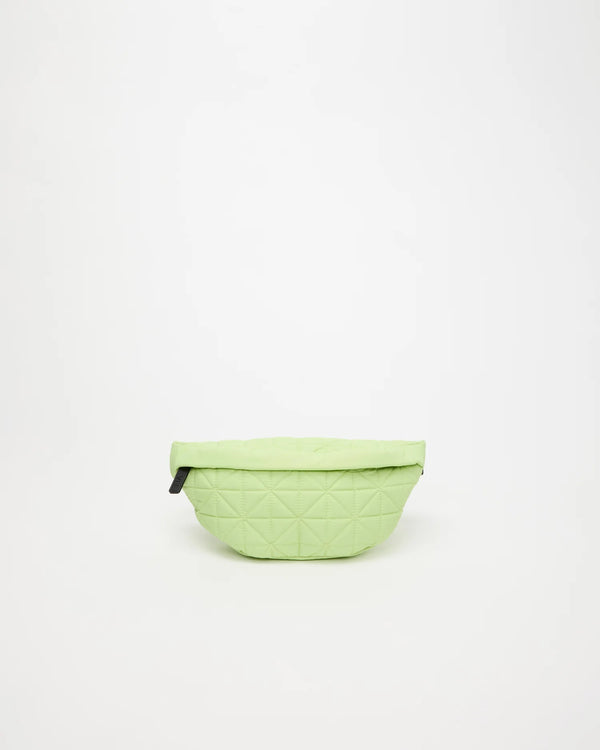 Front view of the Vee Fanny Pack in Limelight by Vee Collective.