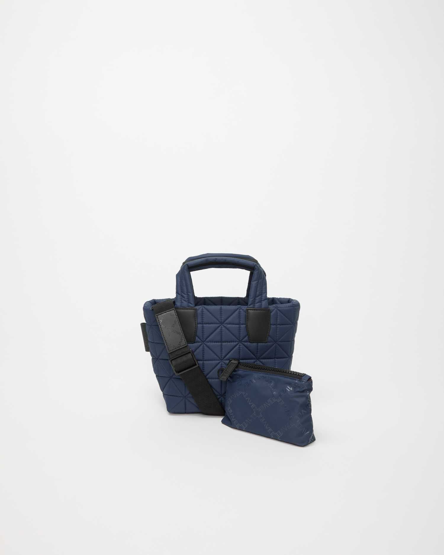 Vee Tote Mini | Midnight Blue Mini Tote Bags | VEE COLLECTIVE