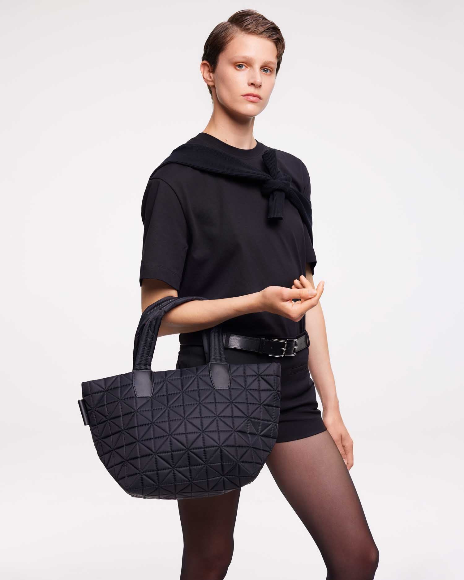 Vee Tote Small | Black Small Tote Bags | VEE COLLECTIVE