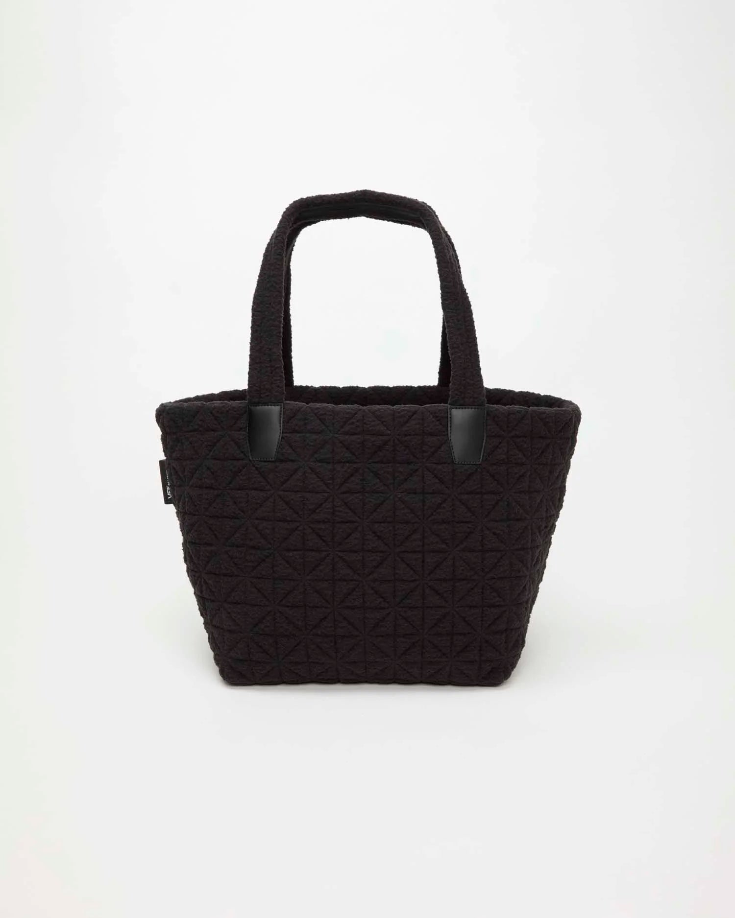 Vee Tote Medium Black Sherpa by VEE COLLECTIVE