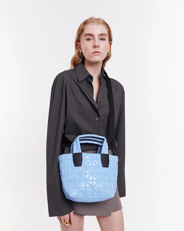 Vee Tote Mini Cerulean Vinyl - VEE COLLECTIVE