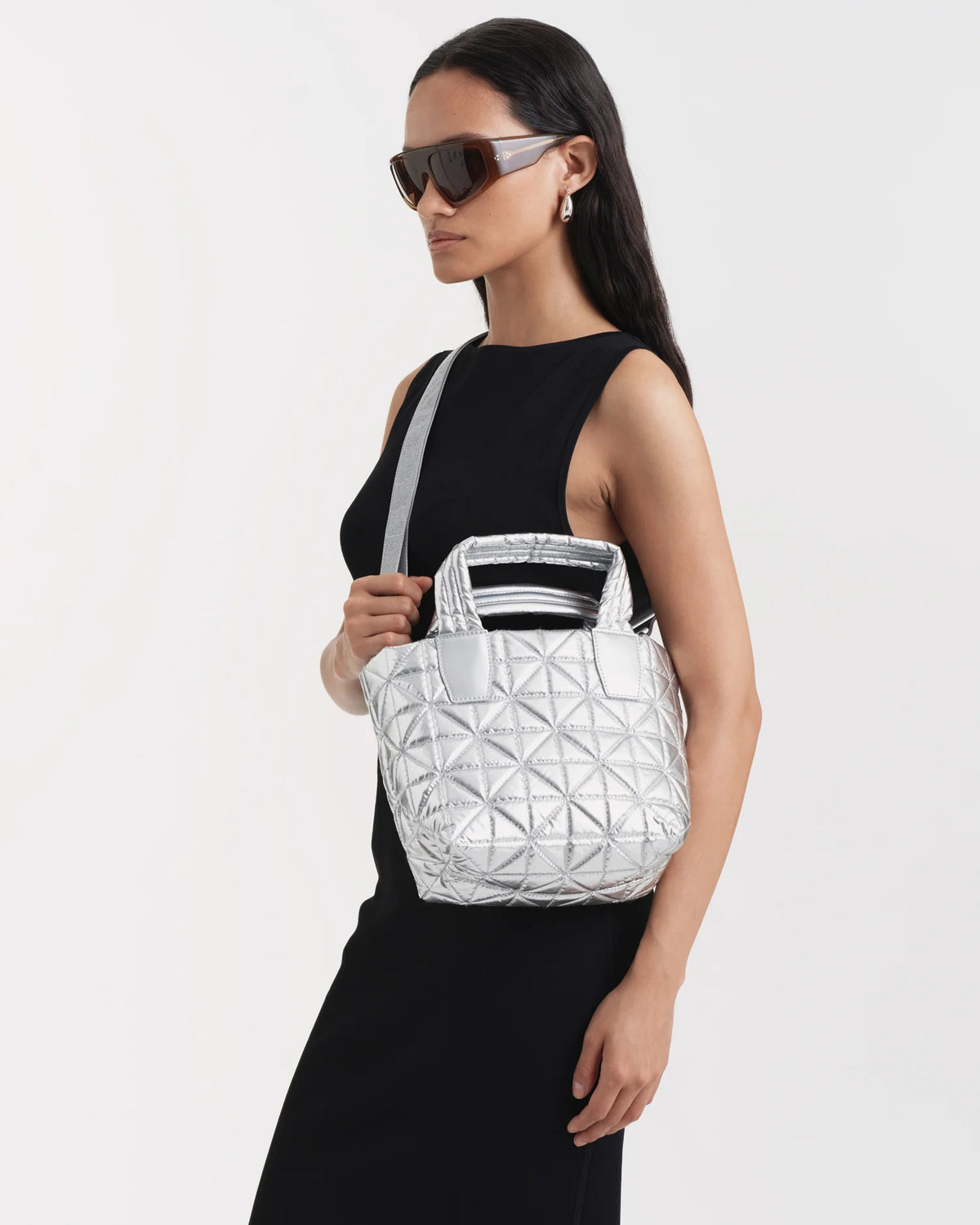 Vee Tote Mini Chrome Metallic