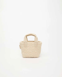 Vee Tote Mini Cream Sherpa by VEE COLLECTIVE