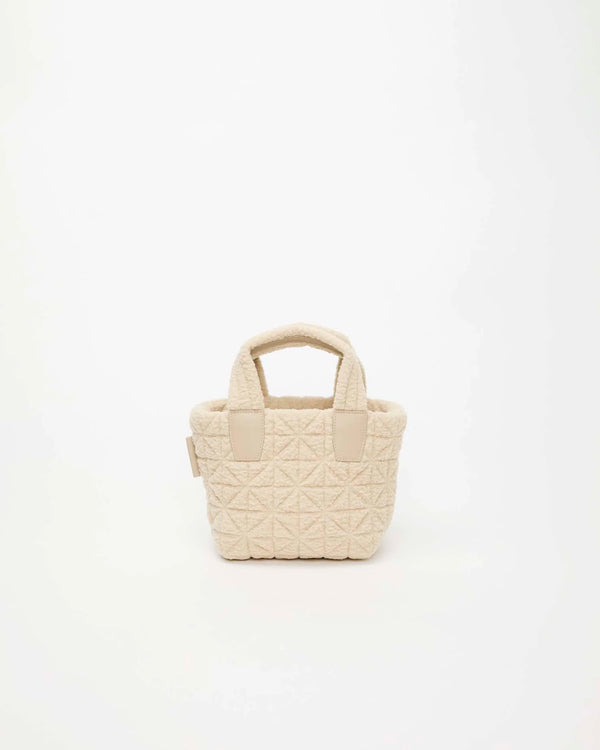 Vee Tote Mini Cream Sherpa by VEE COLLECTIVE
