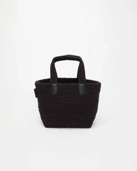Vee Tote Small Black Sherpa by VEE COLLECTIVE