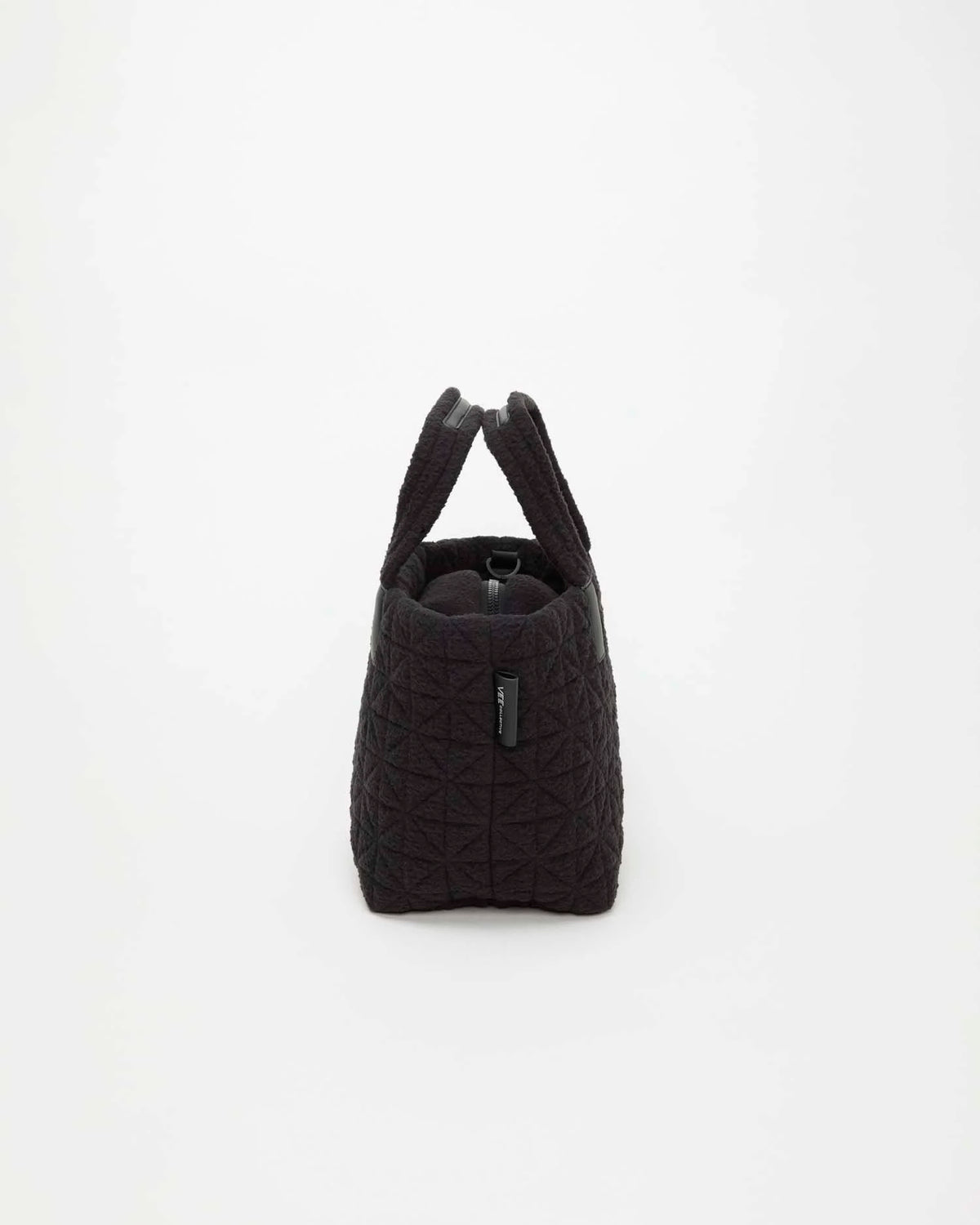 Vee Tote Small Black Sherpa by VEE COLLECTIVE
