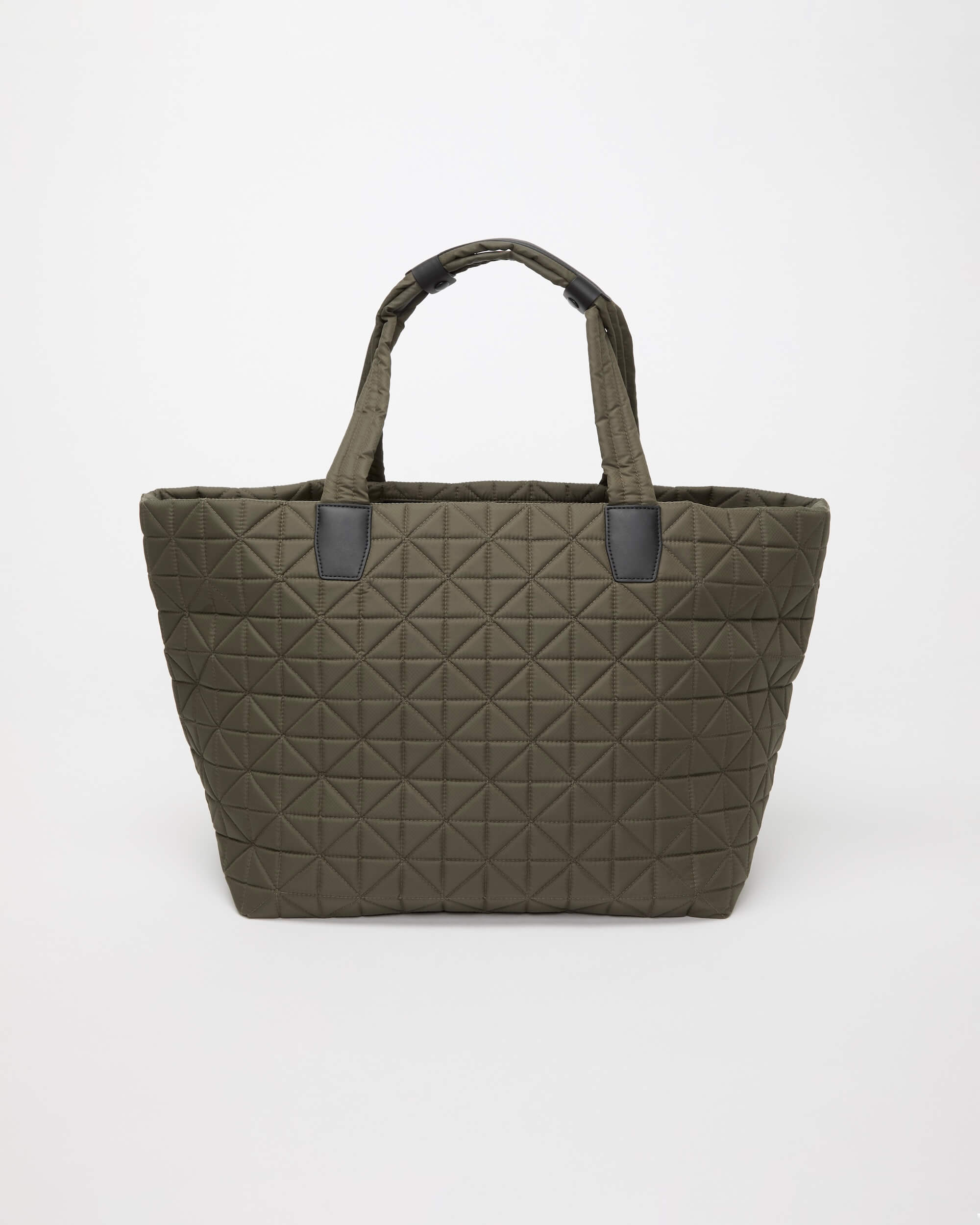 “VeeCollective ” ダイヤモンドキルティングMNIトート Olive Vee Tote Medium | Olive Medium Tote Bags | VEE COLLECTIVE